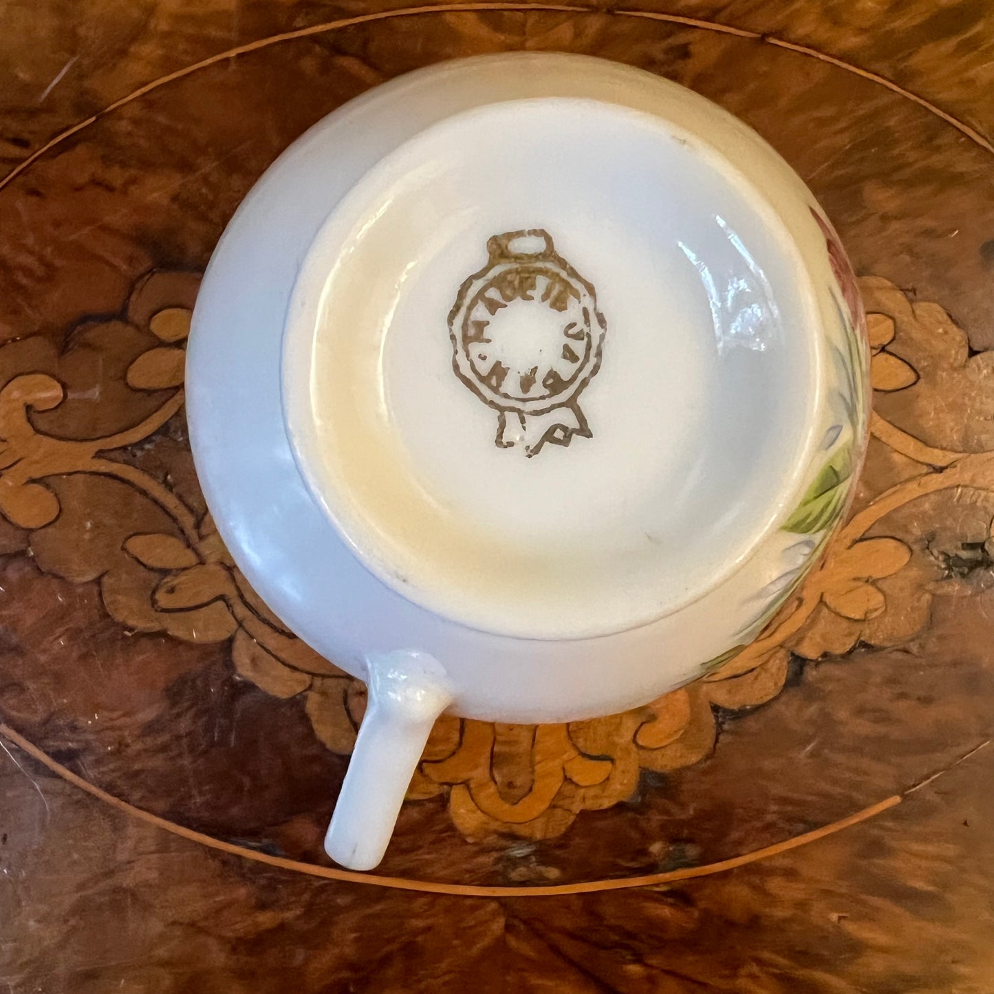 Vintage Japanese Floral Tea Cup