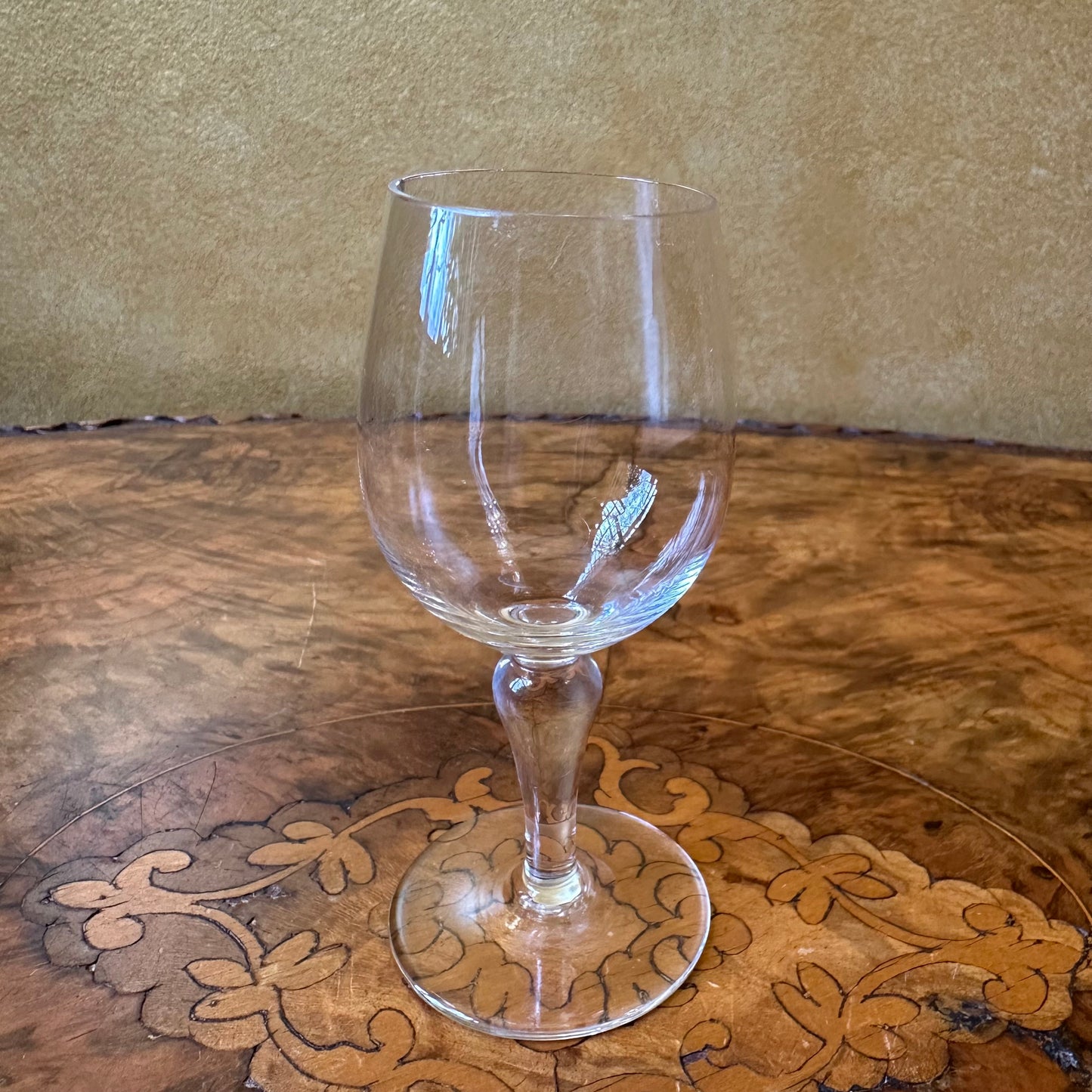 Vintage Glass Port Glasses Pair