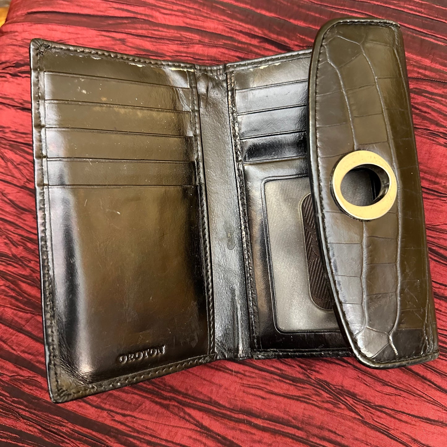 Oroton Black Ladies Wallet