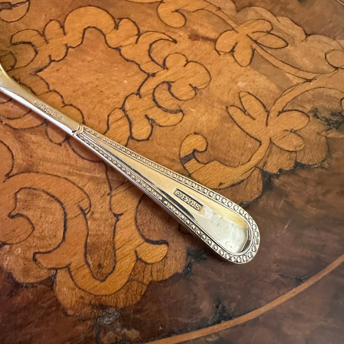 Vintage Silver Plated Dessert Forks Set Of Six