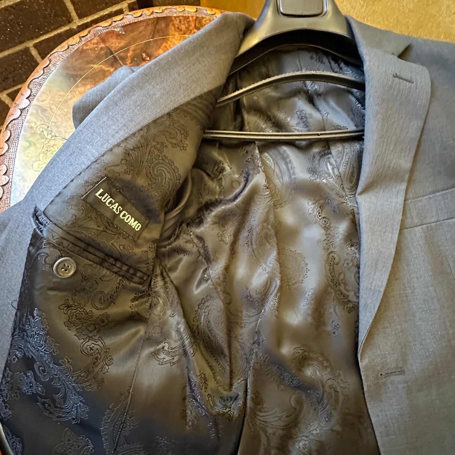 Lucus Como Mens Suit Jacket 38 Size