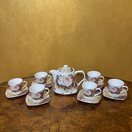 I Like This Style Really Tea Pot & Coffee Cup Set