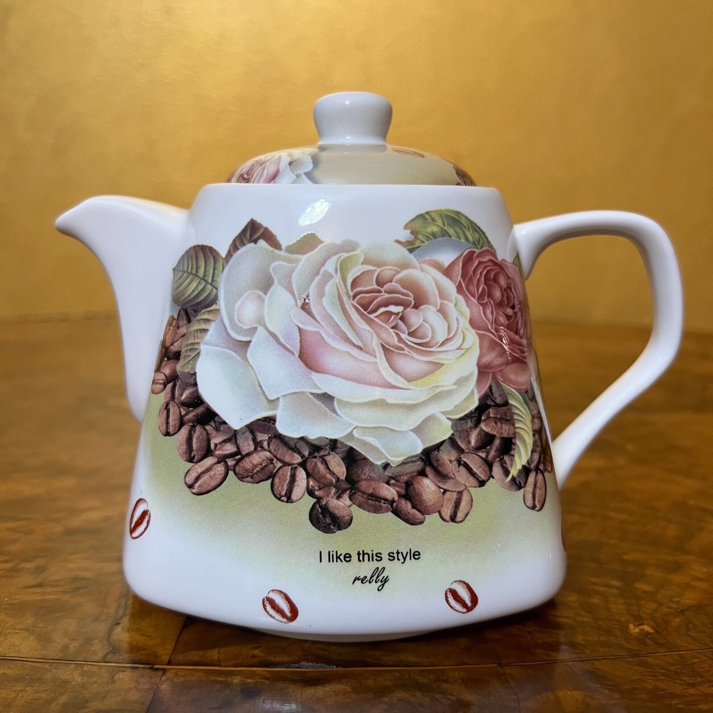 I Like This Style Relly Tea Pot & Coffee Cup