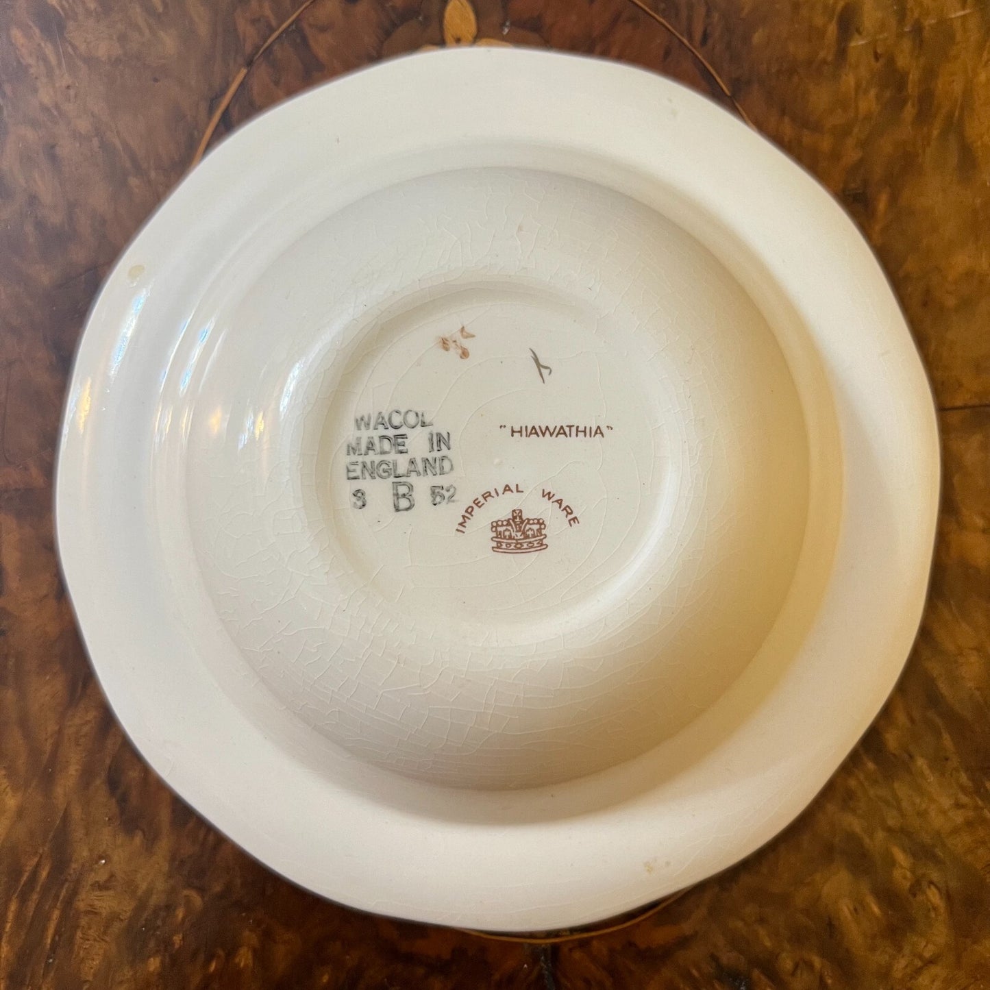Imperial Ware Hiawathia Bowls