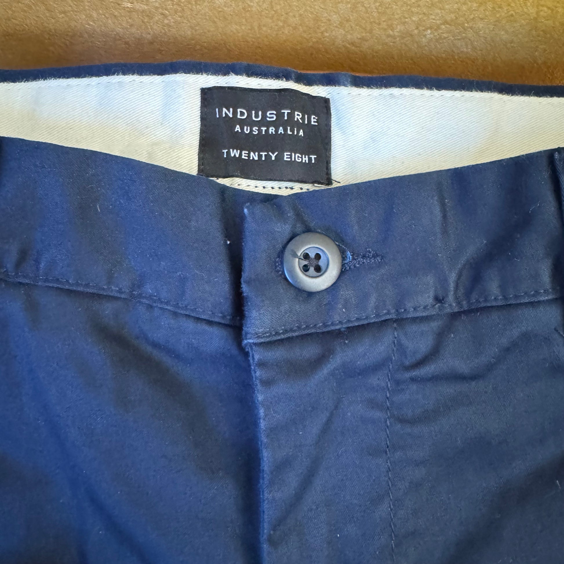 Industrie Navy Full Length Pants Size 28