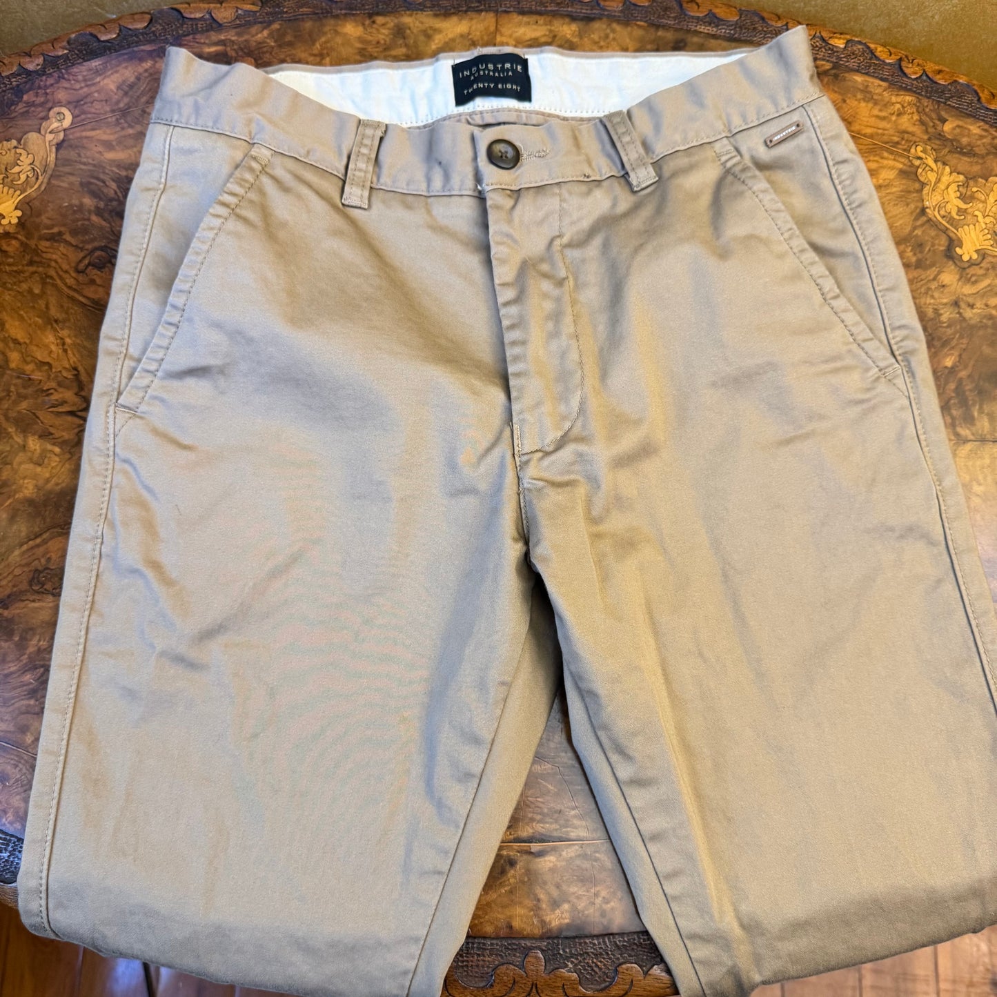 Industrie Tan Full Length Mens Pants
