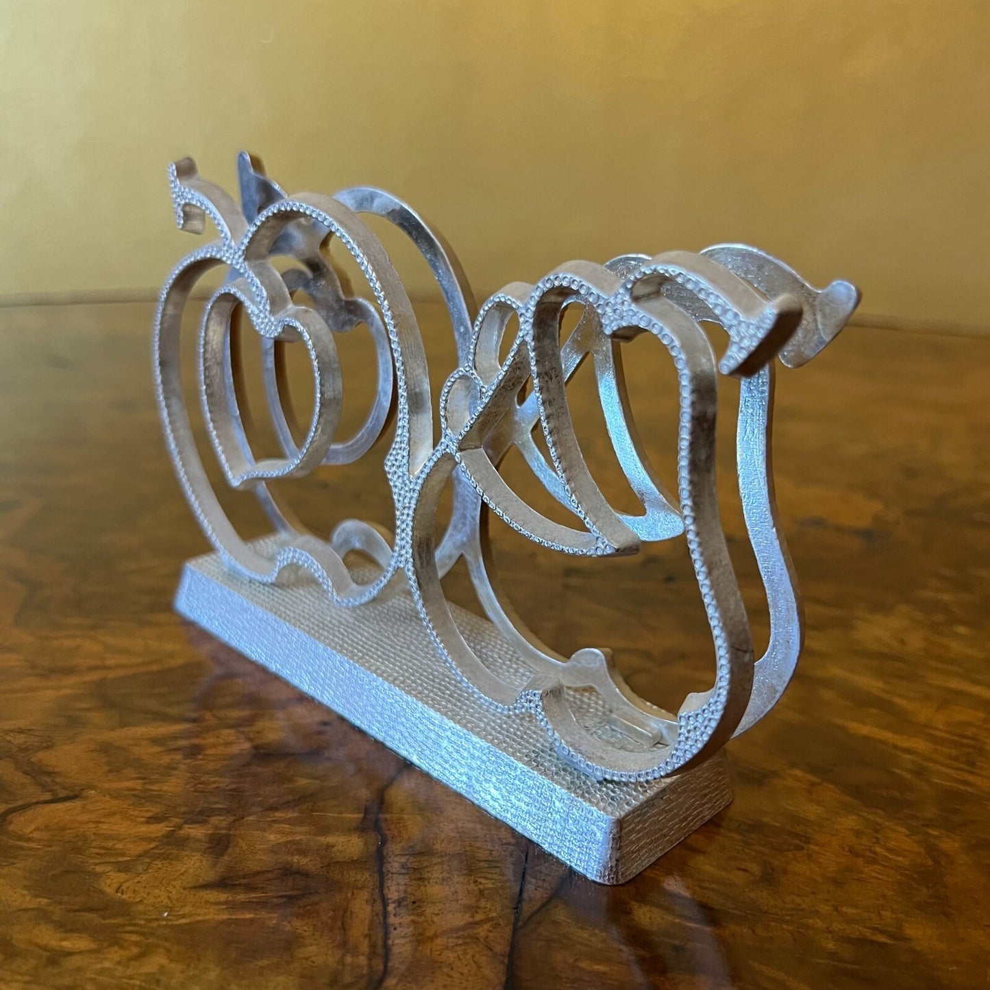 Italian Zinc  Napkin Holder