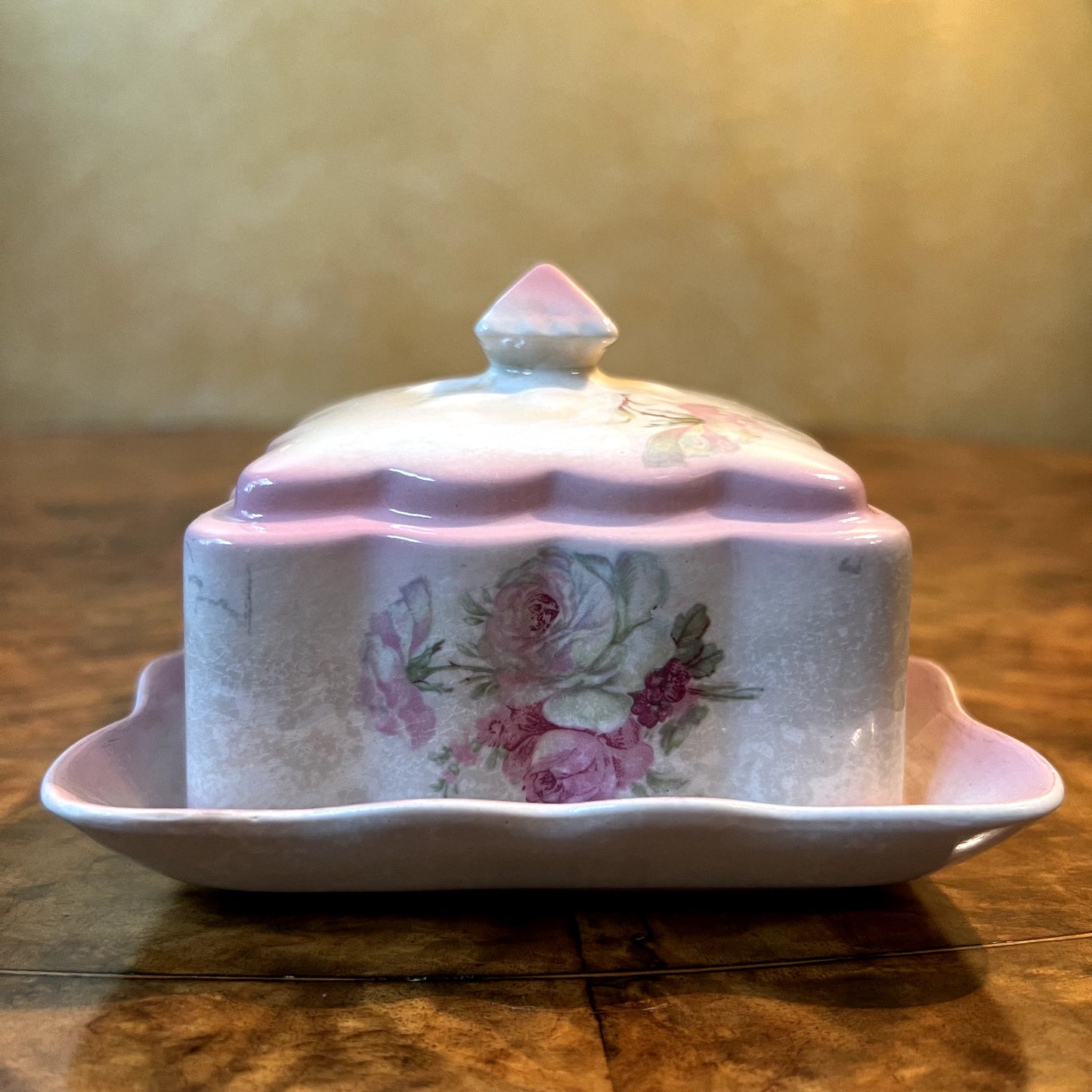 James Kent Old Foley Butter Dish
