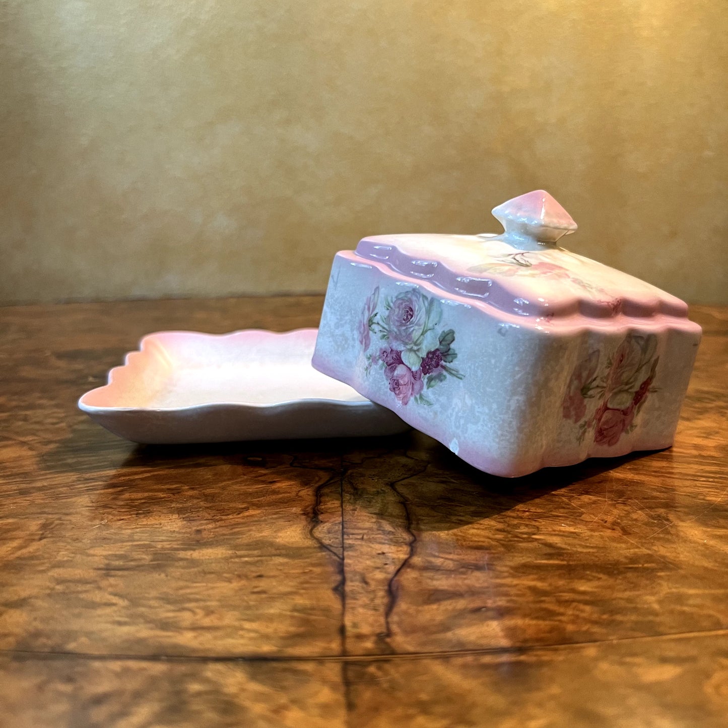 James Kent Old Foley Butter Dish