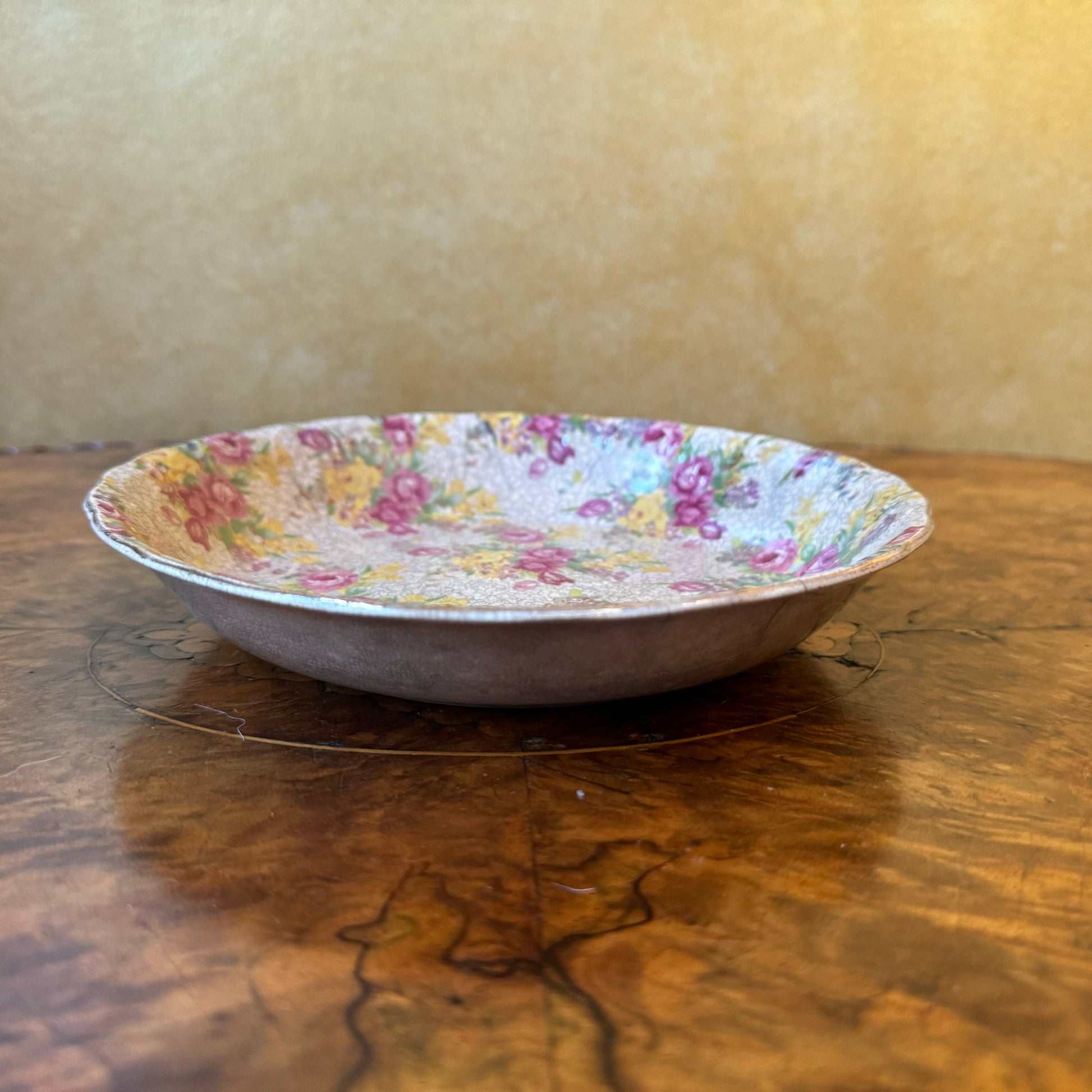 Japanese Chintz Print Bowl