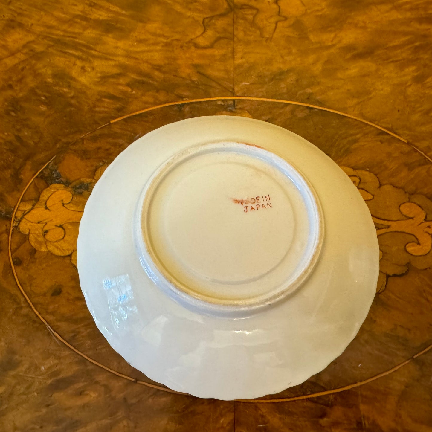 Japanese Floral Print Saucer