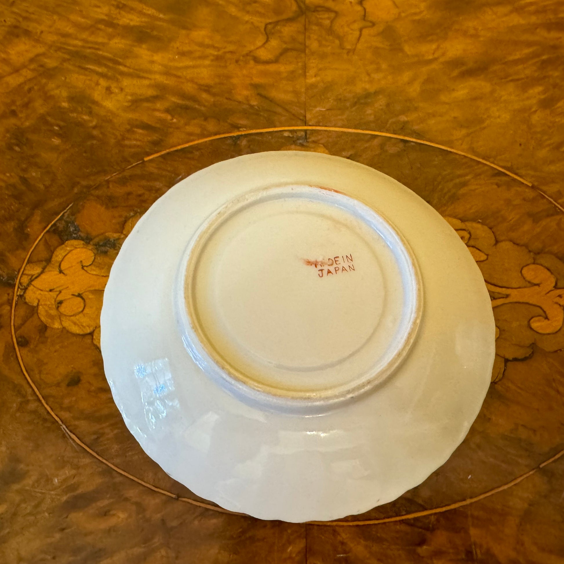 Japanese Floral Print Saucer
