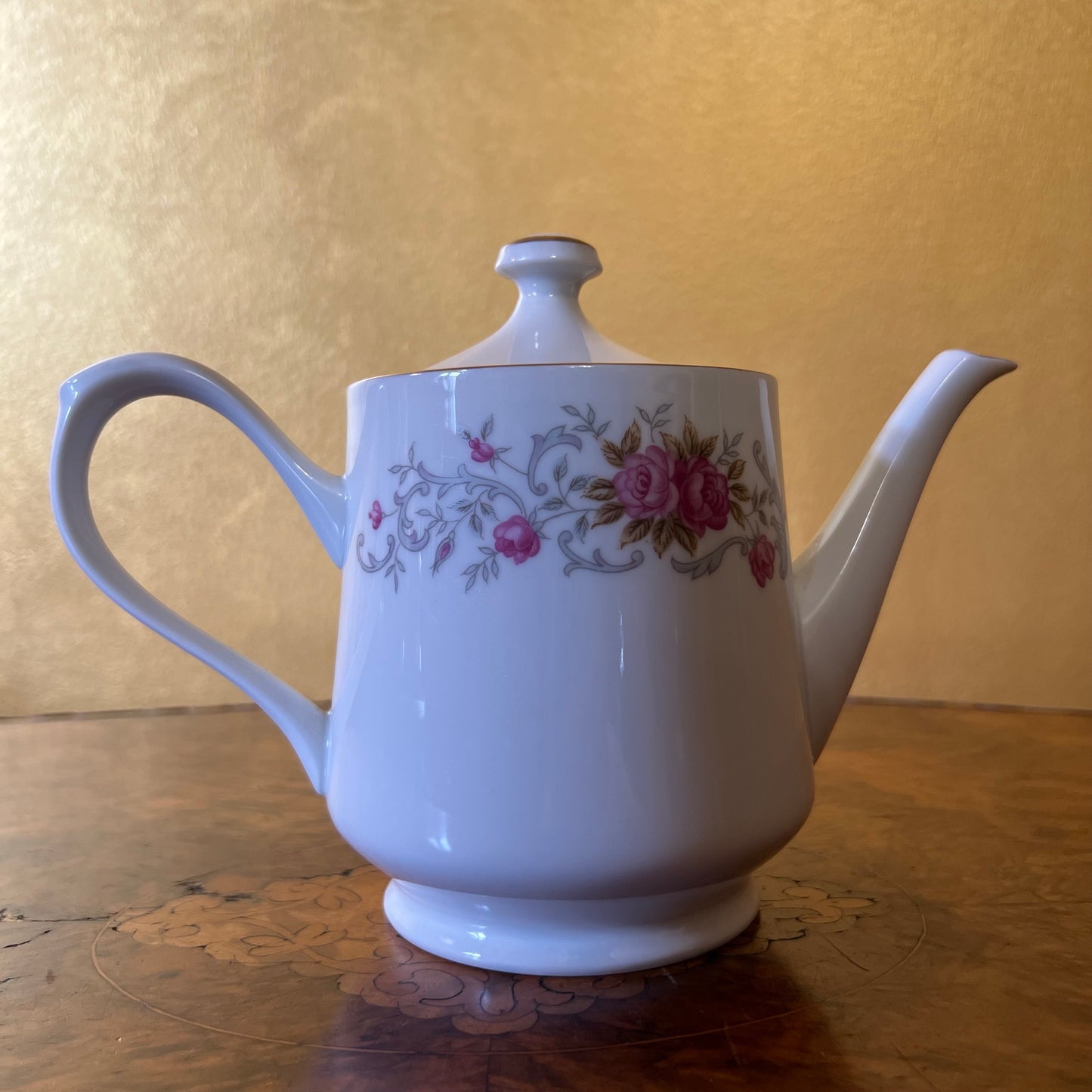 Japanese Floral Tea Pot