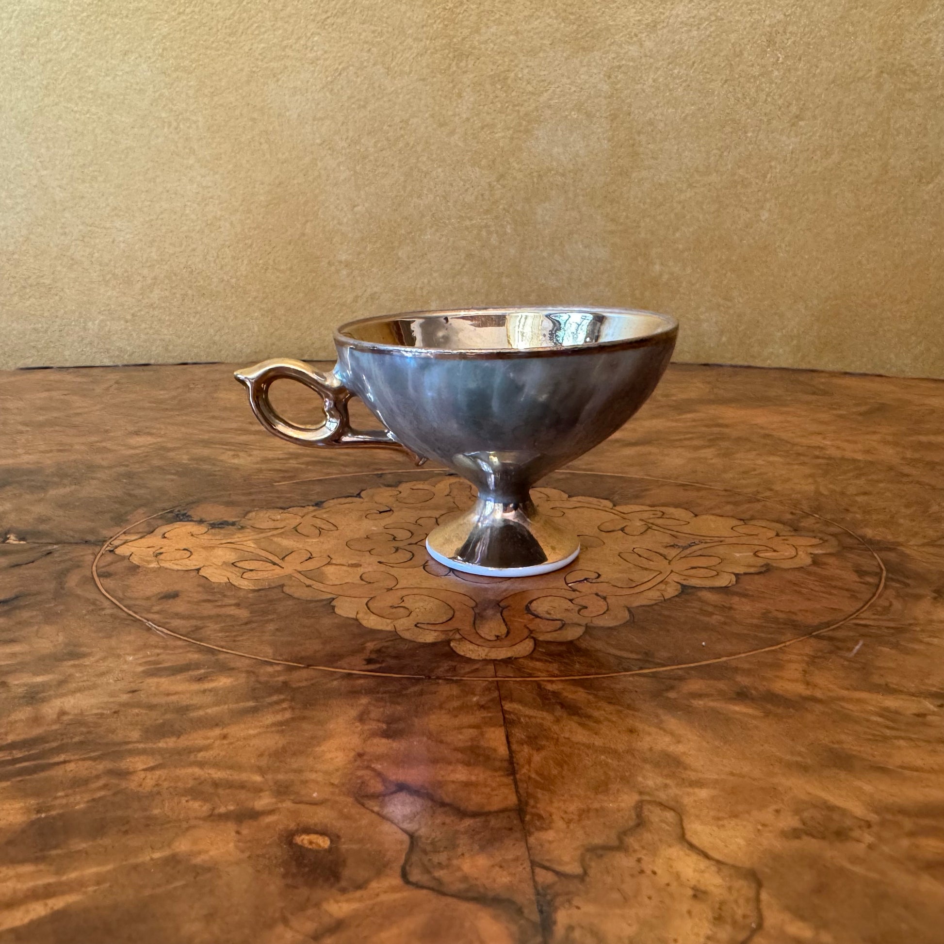 Japanese Green Marle Gold Coffee Cup