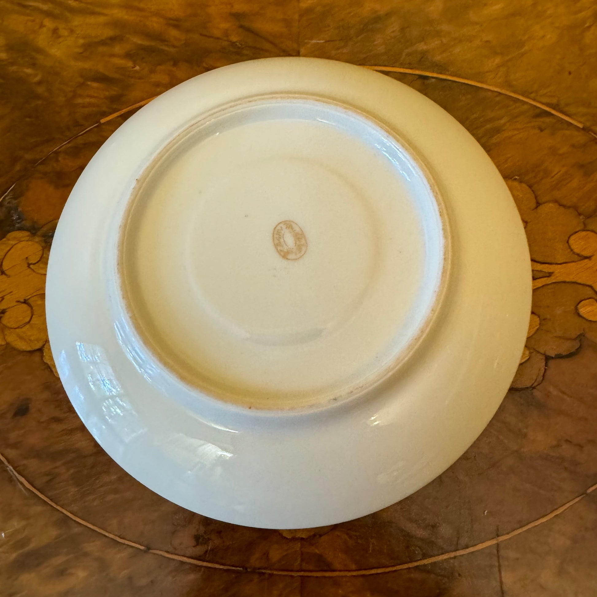 Japanese Green Marle Gold Saucer