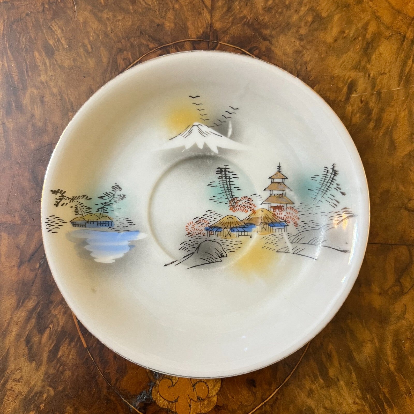 Japanese Print Saucer