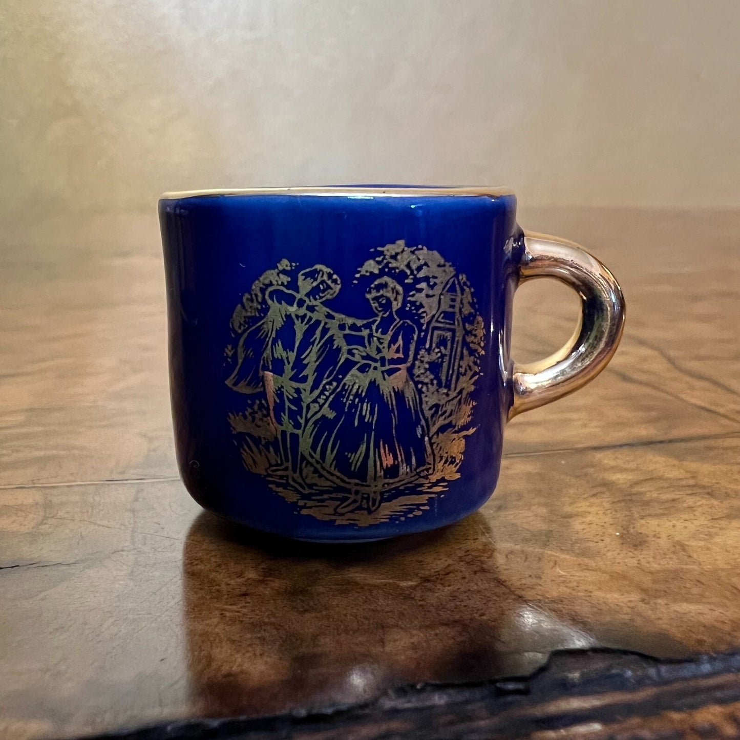 Japanese Style Limoges Miniature Tea Cup