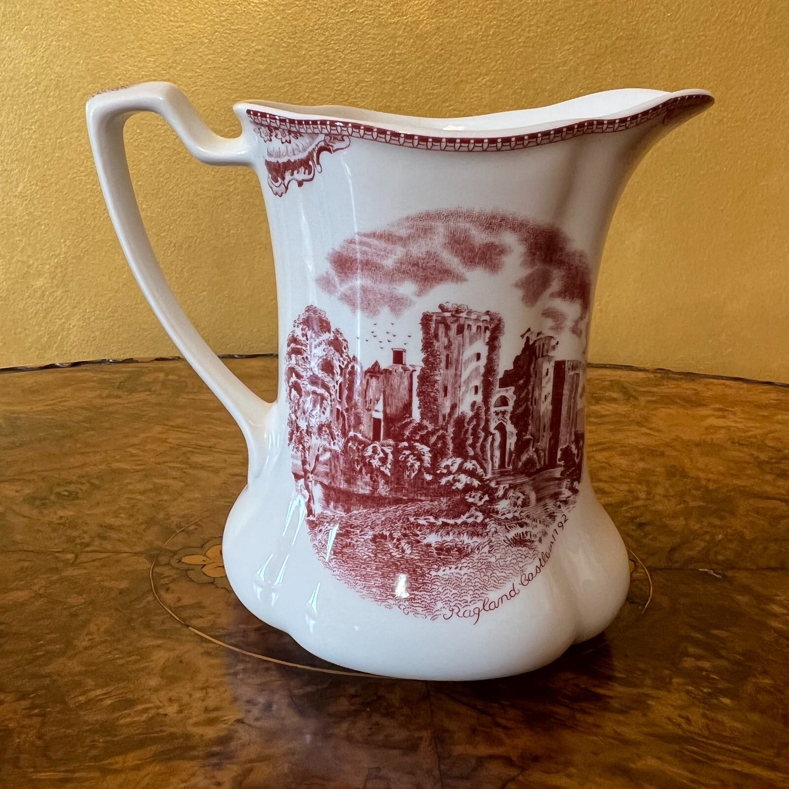 Johnson Bros Pink Castle Jug