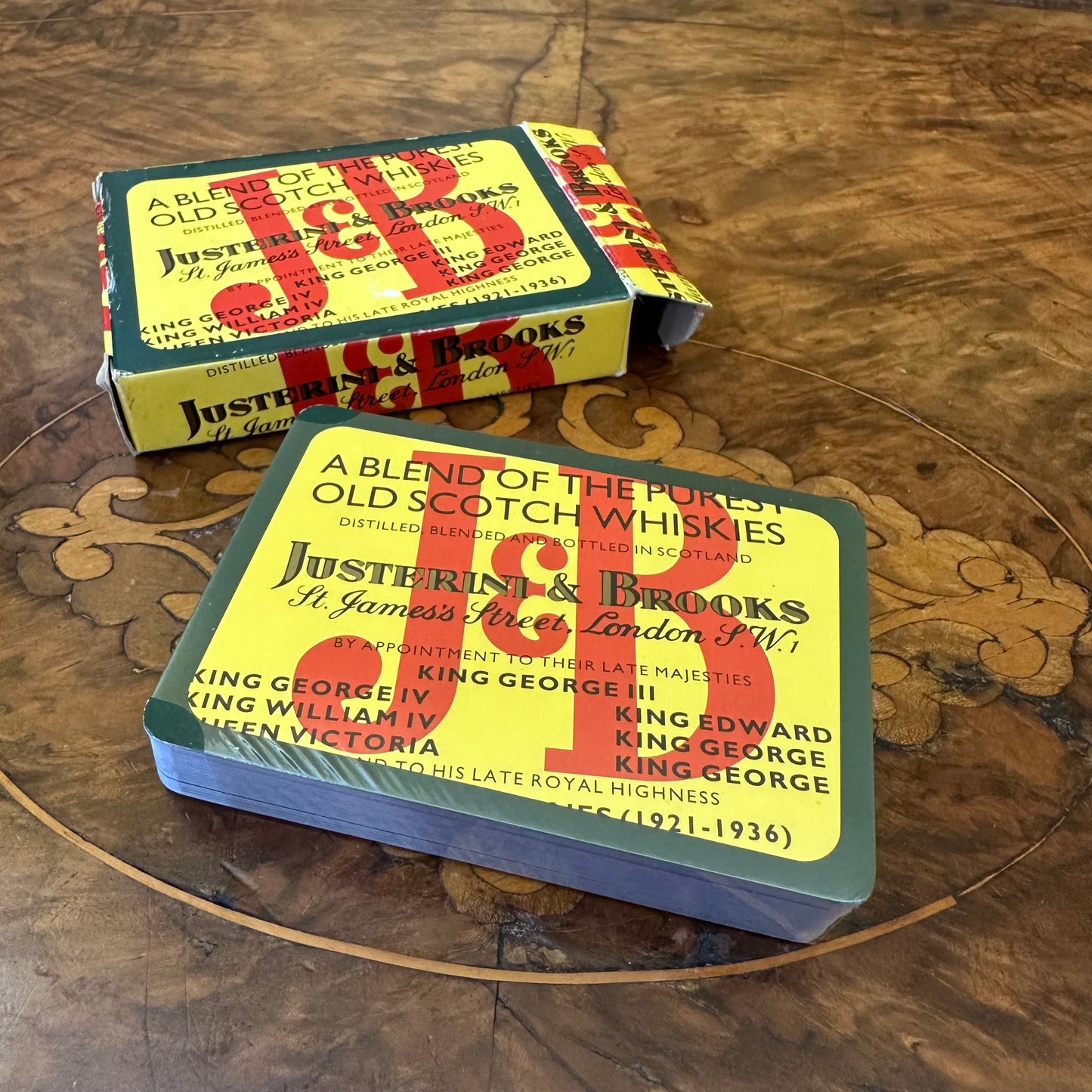 Justerini & Brooks Playing Card