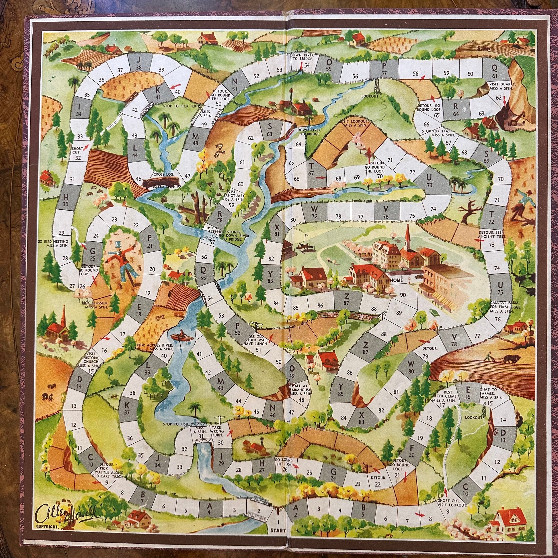 Krazy Maze Board Game Board Only