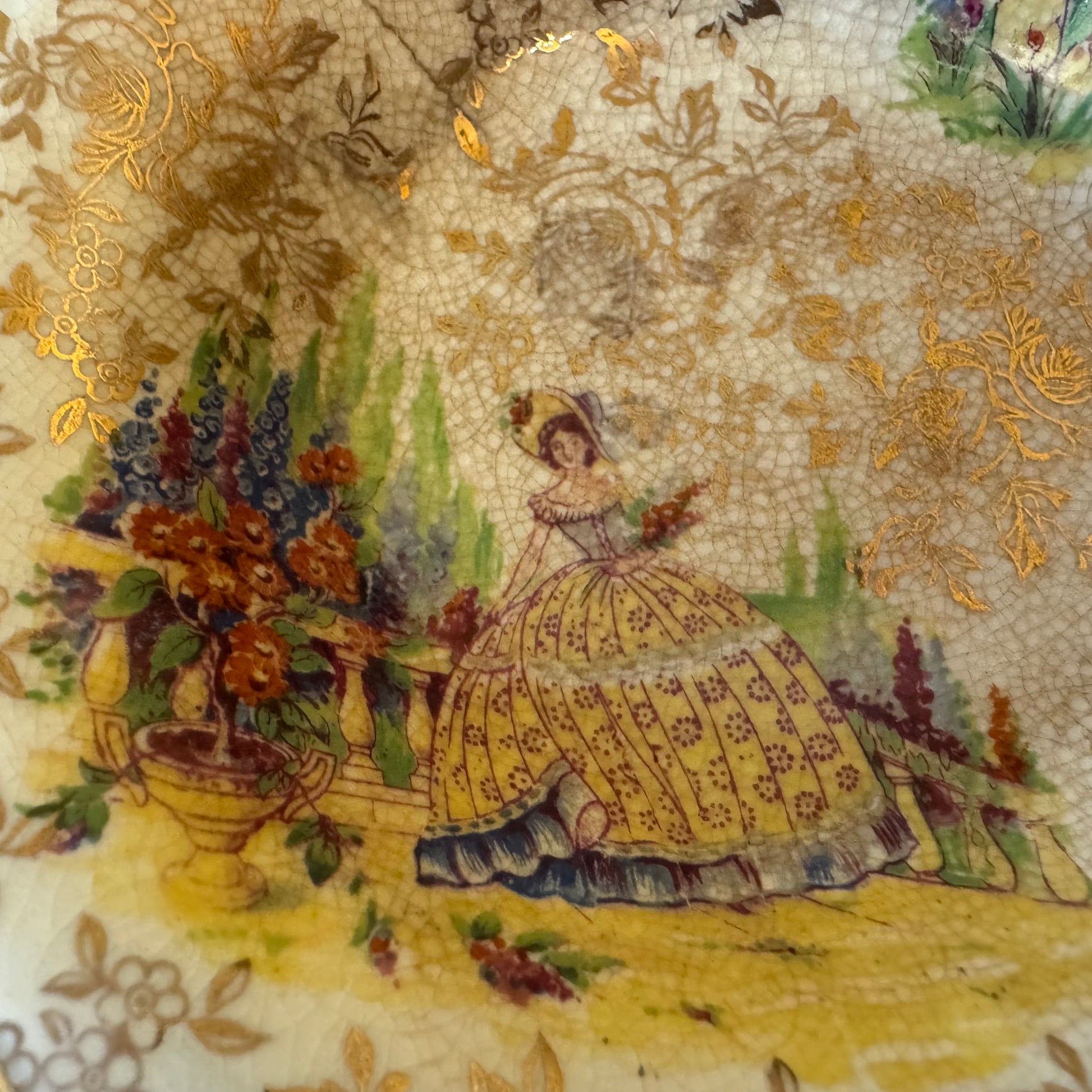 Lady Crinoline Empire Ware Dish
