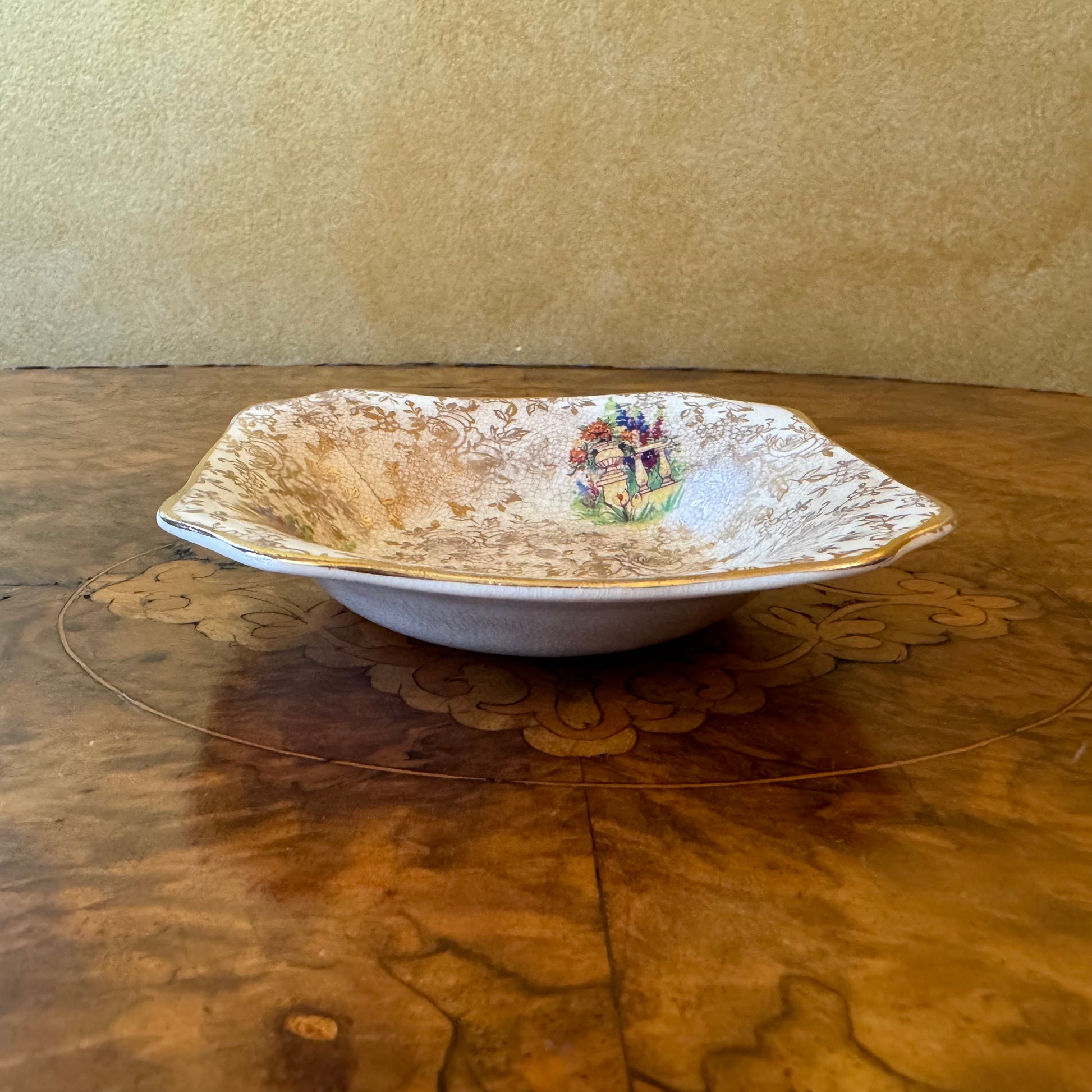 Lady Crinoline Empire Ware Square Dish