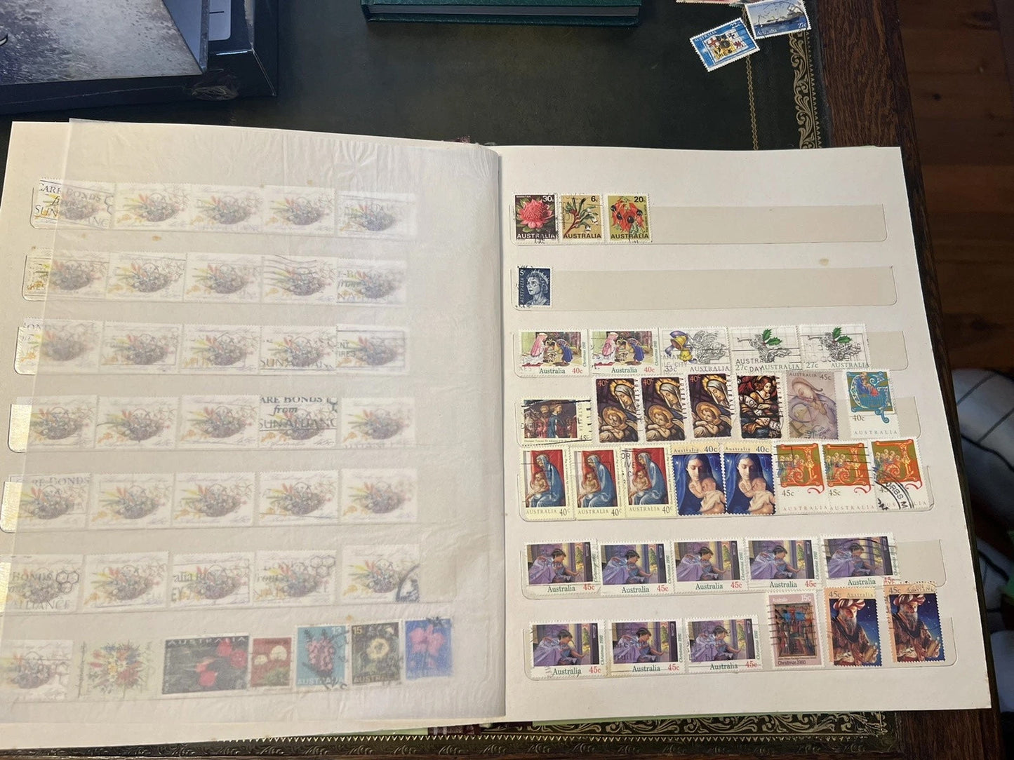 Stamp Collection Book