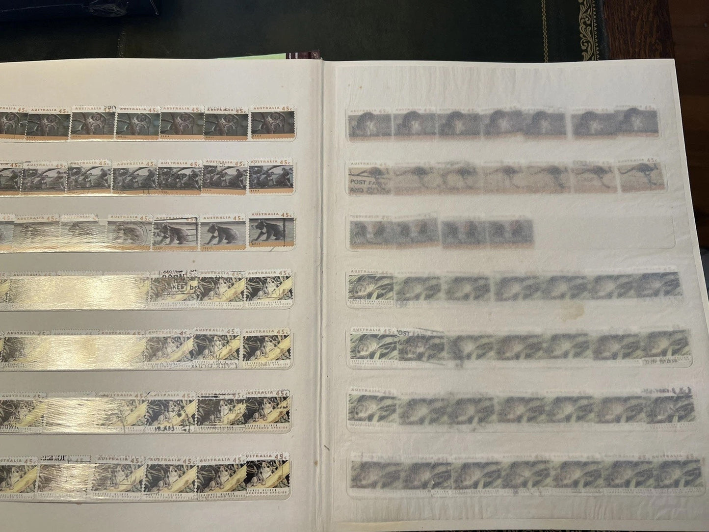 Stamp Collection Book