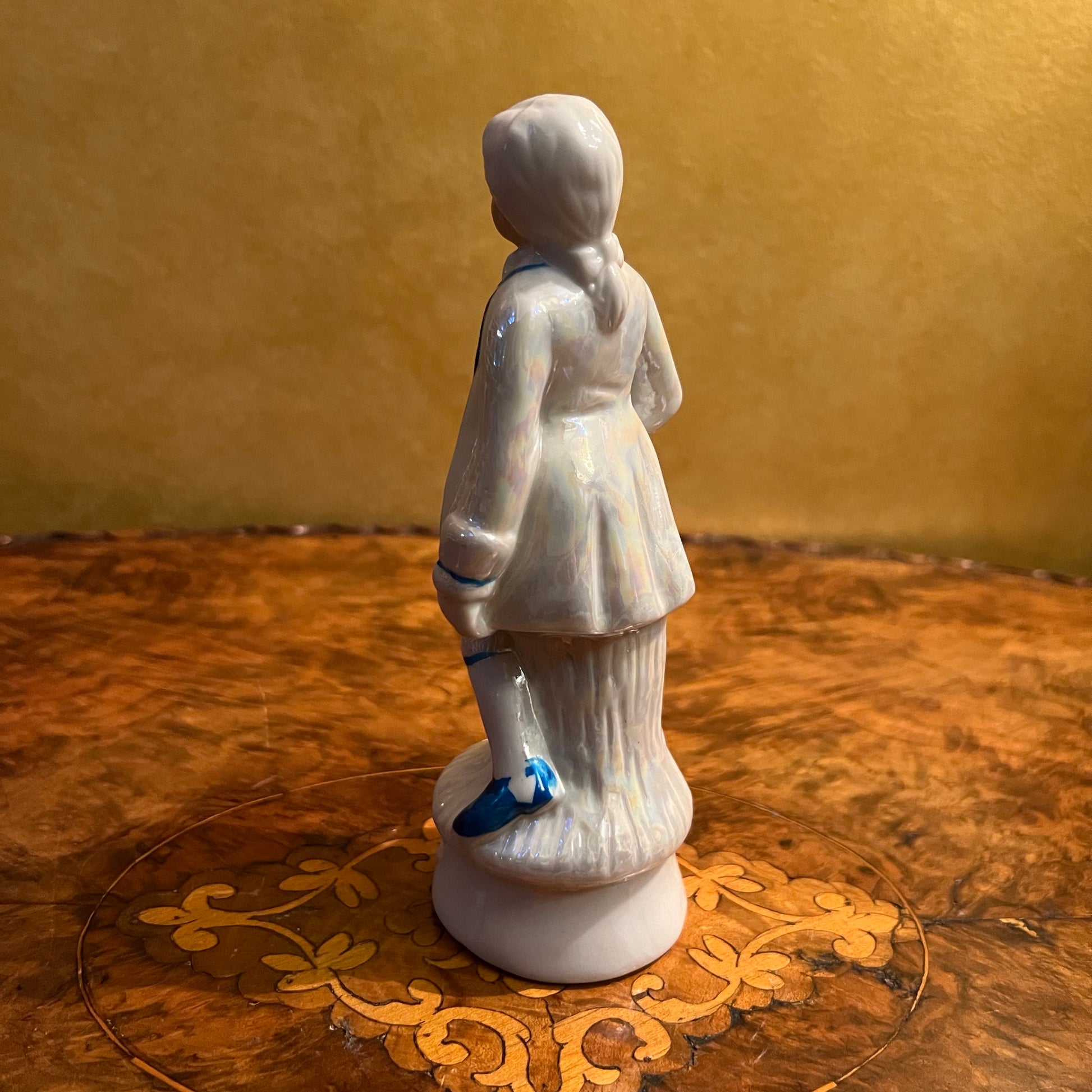 Lustreware Man Figurine