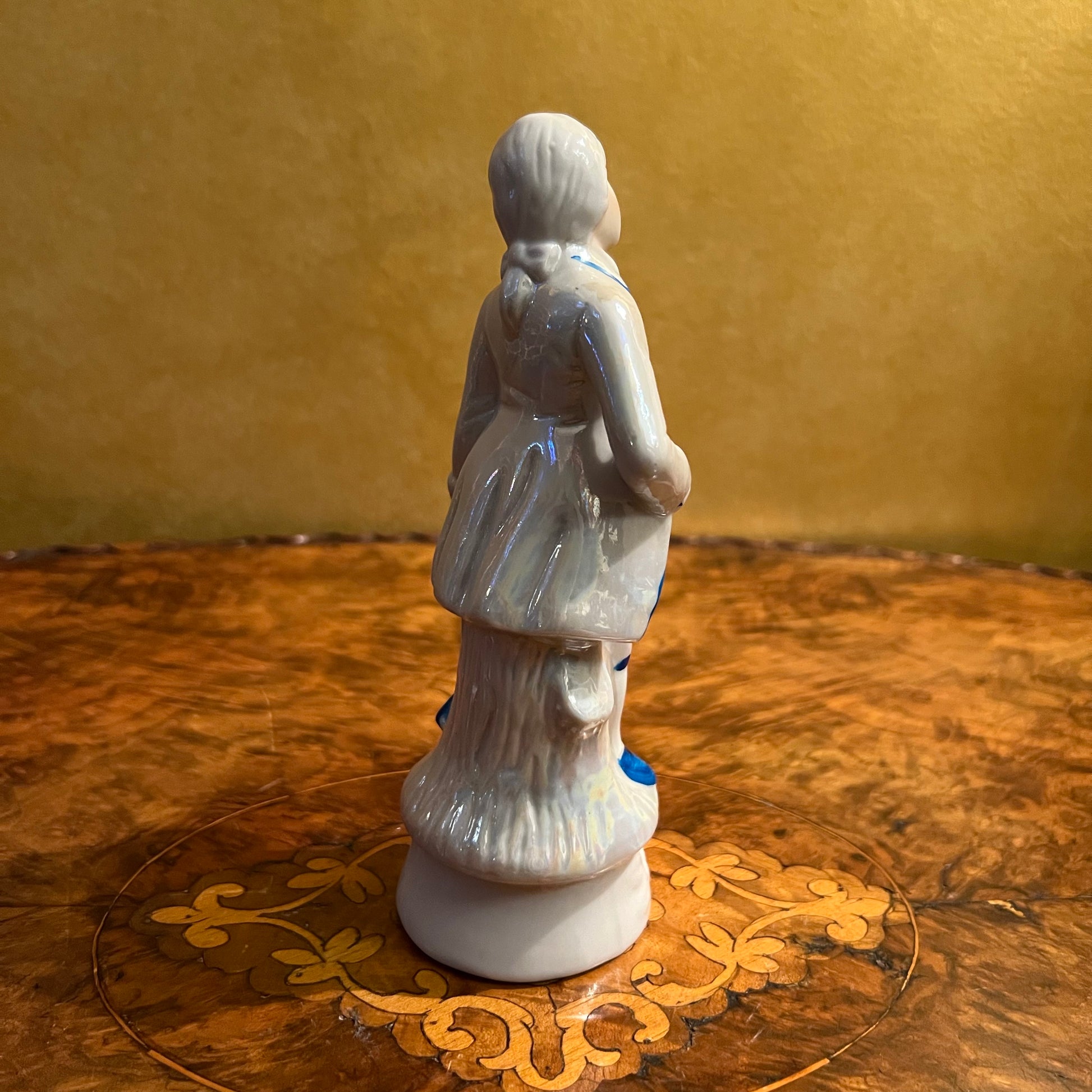 Lustreware Man Statue