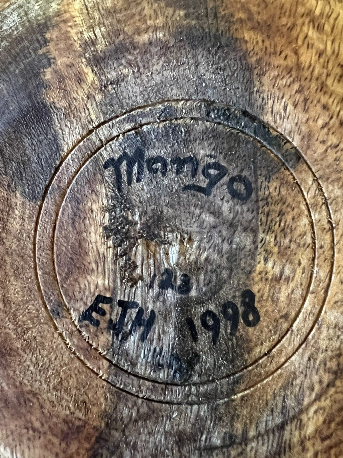 Mango Wood Australian EJH 1998