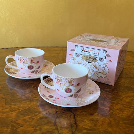 Maxwell_Williams Pink Kimono Coffee Cup Set