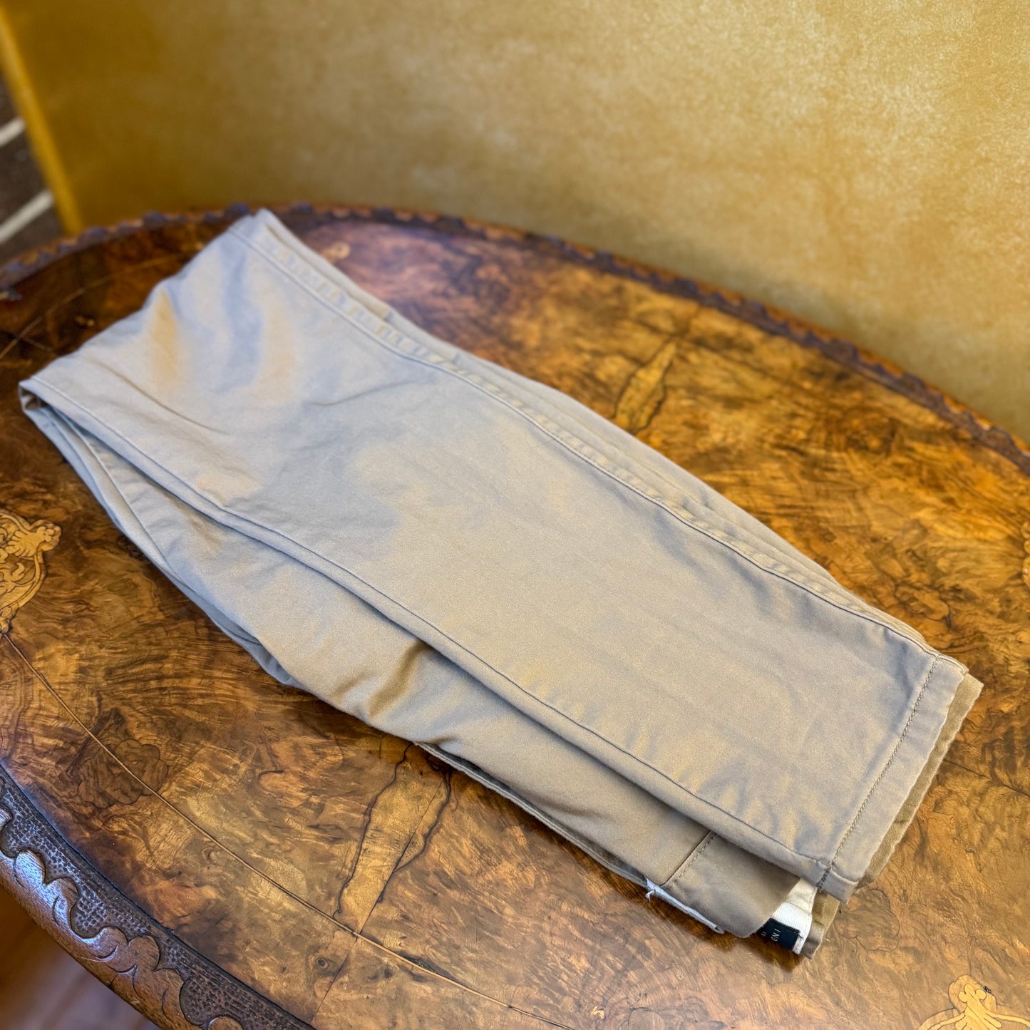 Mens Industrie Tan Full Length Pants