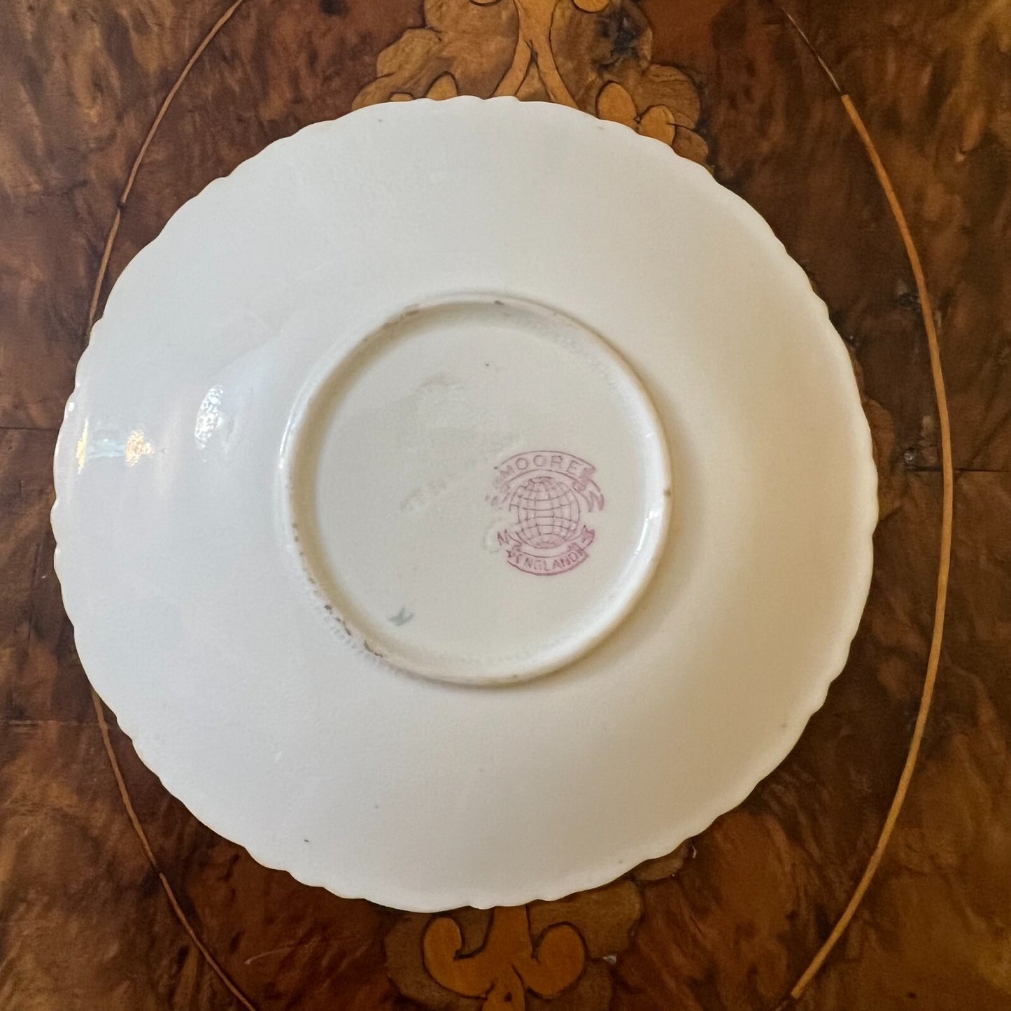 Moore Floral Demitasse Saucer