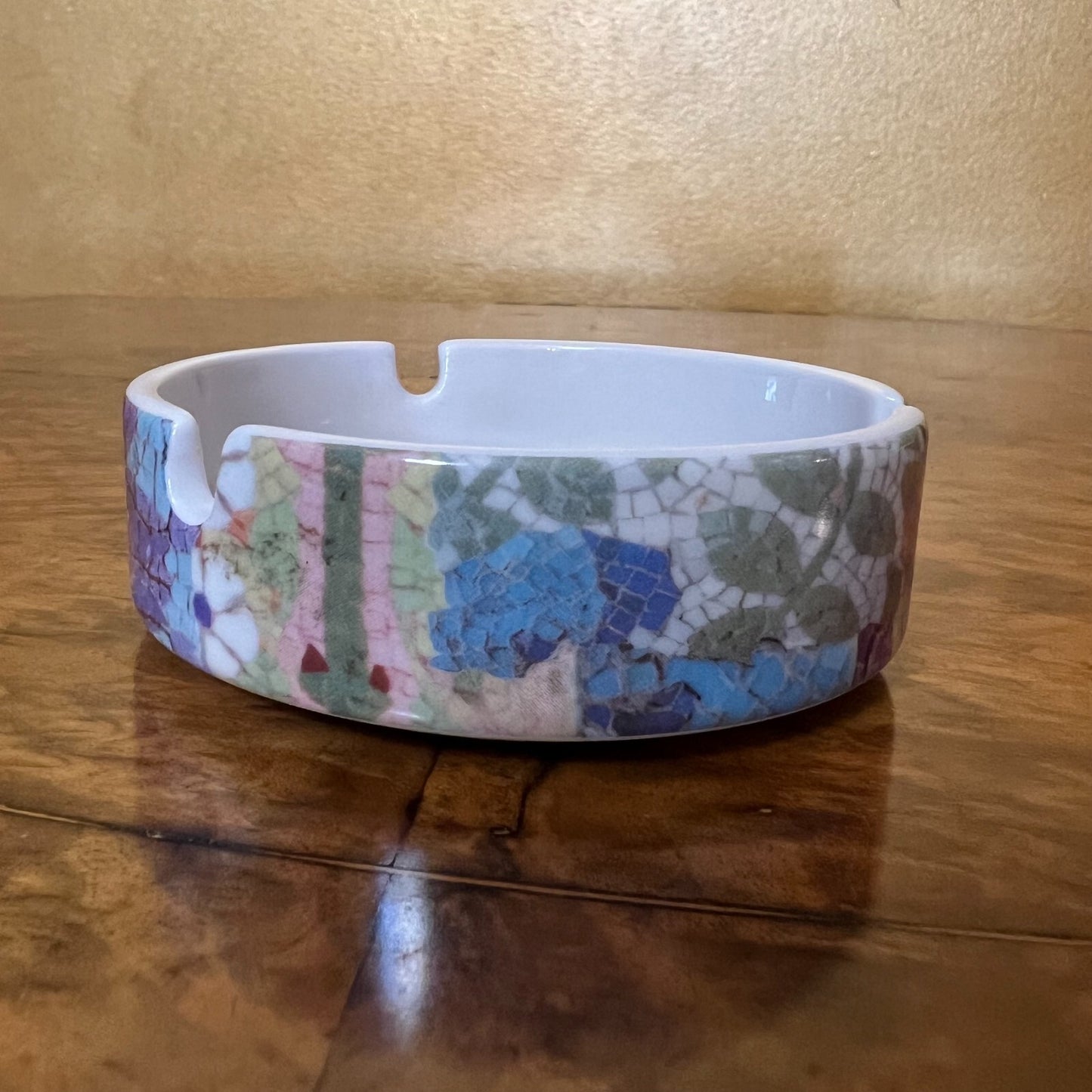 Mosaic Design Art Trencadis Ashtray