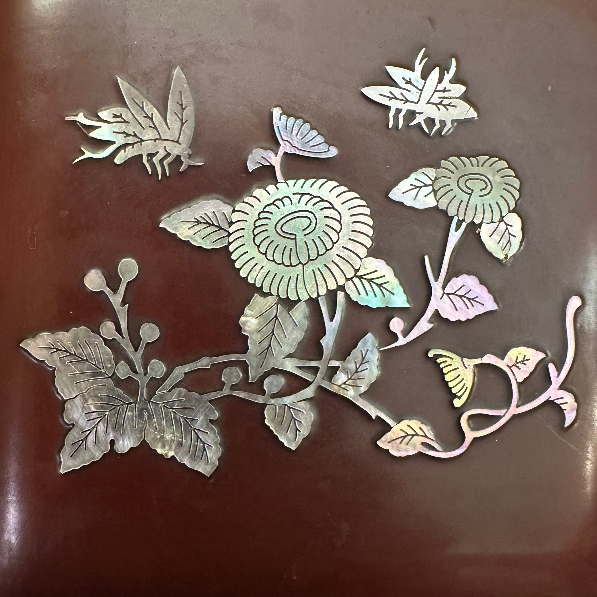Mother Of Pearl Inlay Box