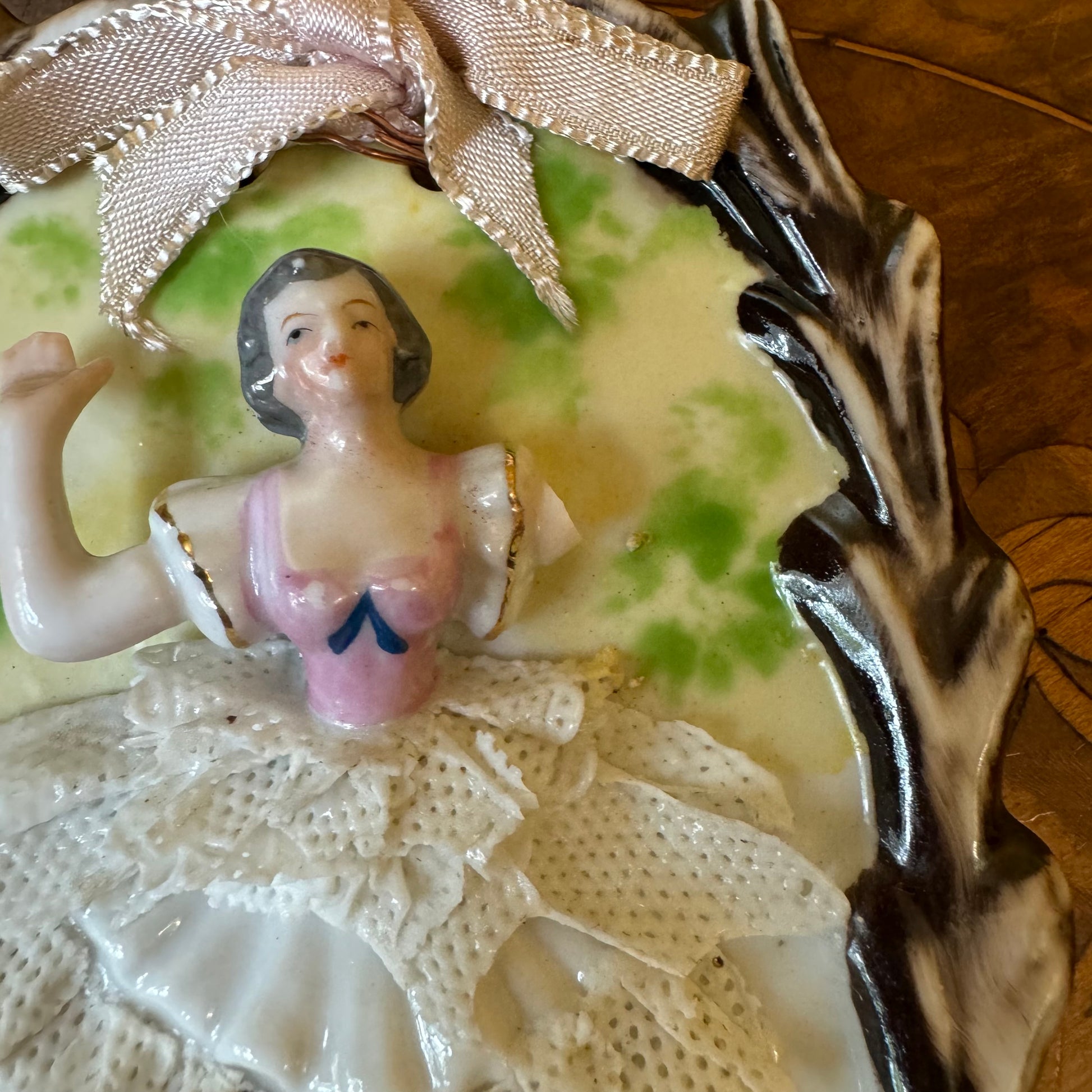 Nathco Country Ballerina Girl Bisque
