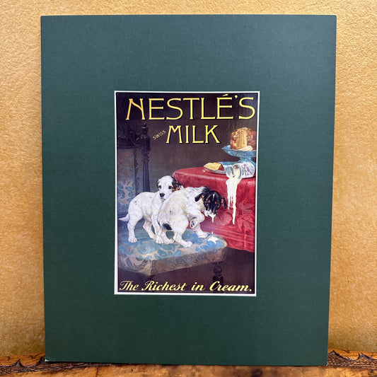 Nestle's Swiss Milk "The Richest in Cream" Postcard