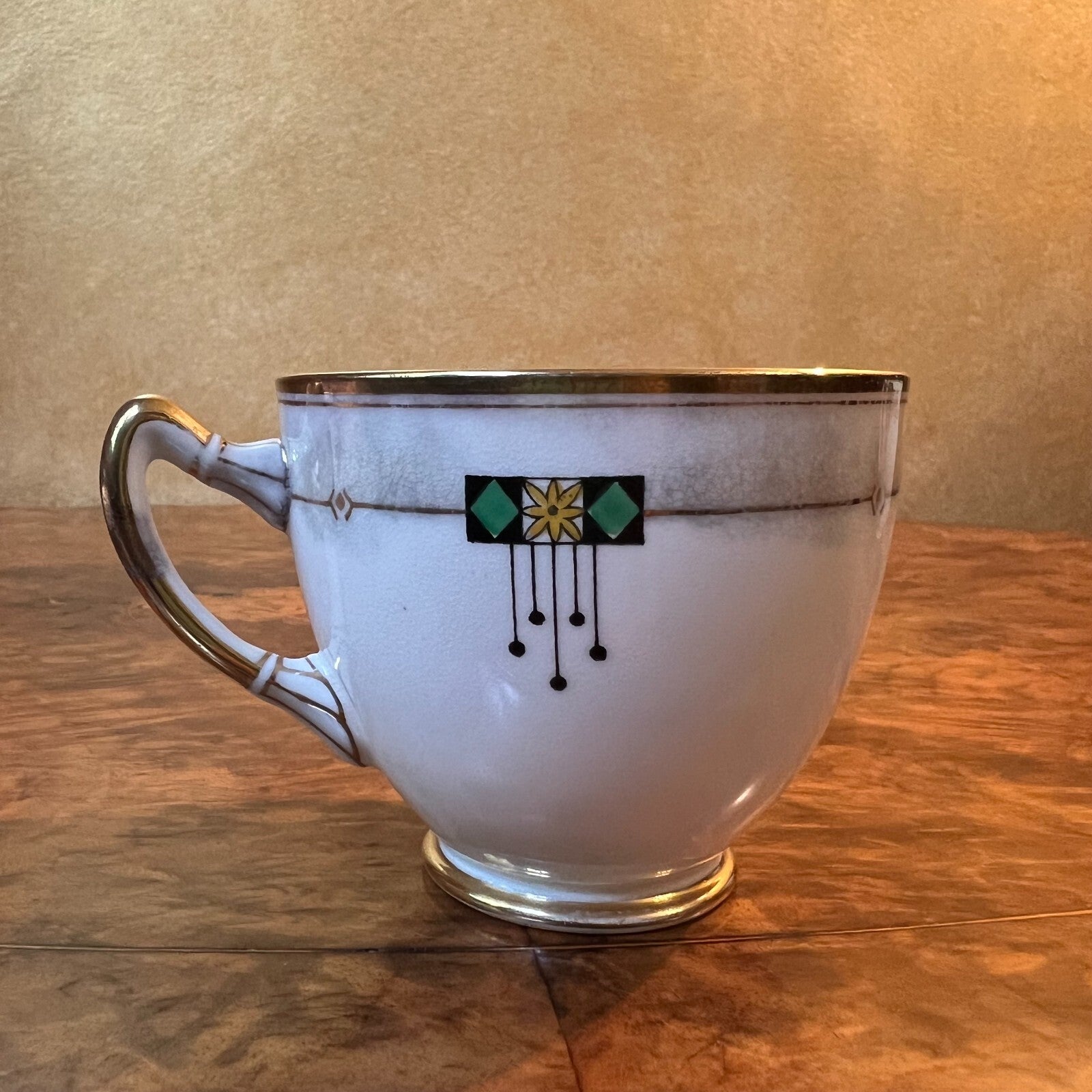 Paragon Green Gold Tea Cup