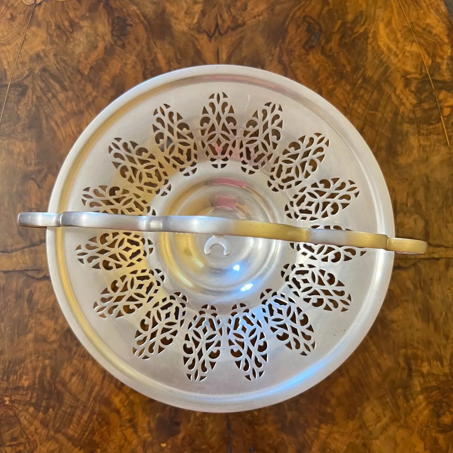 Plate Craft Silver Plated Display W Stand