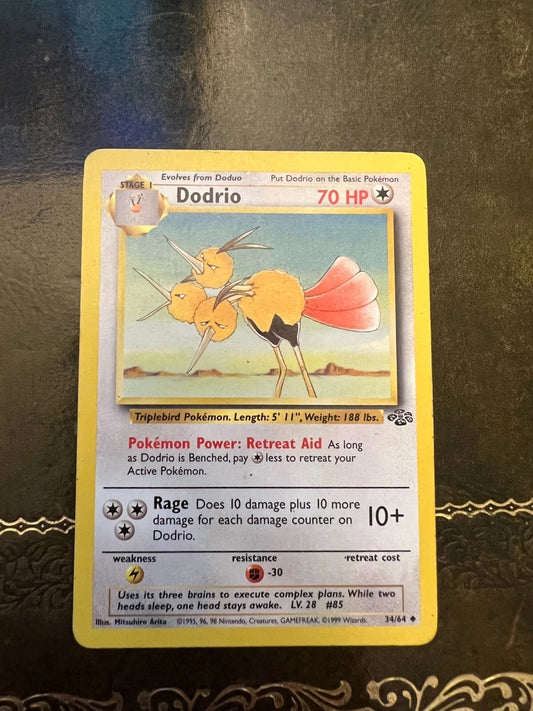 Pokemon Card Dodrio 1990s Uncommon