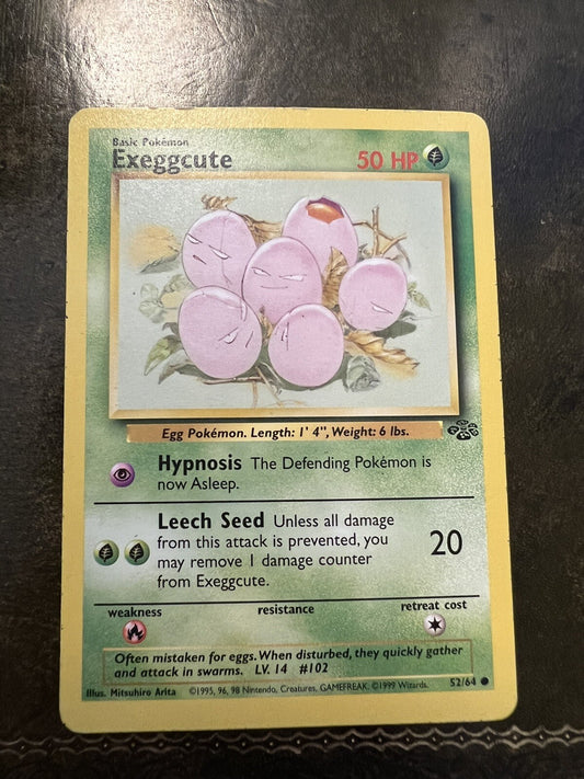 Pokemon Card Exeggcute 1990s Common