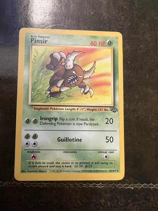 Pokemon Card Pinsir 1990s Rare
