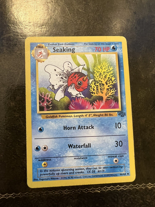 Pokemon Card Seaking Uncommon 1990s