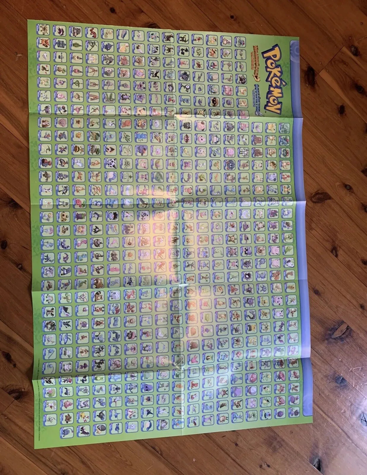 Pokemon Pokedex Kanto Region Poster