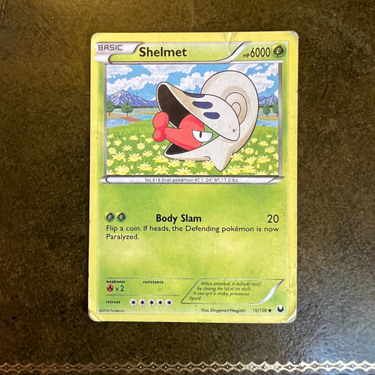 Pokemon Shelmet Card