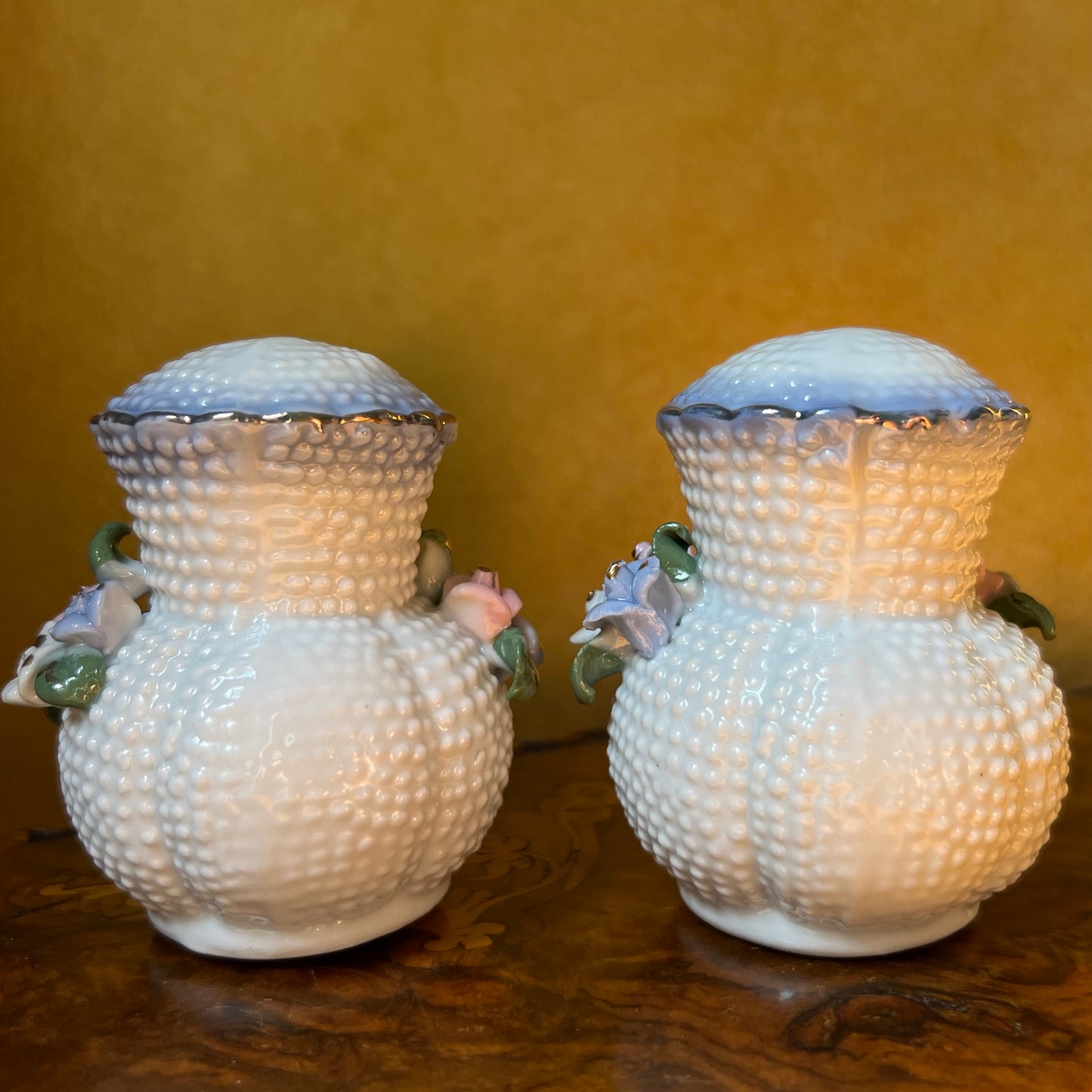 Porcelain Salt & Pepper Shakers