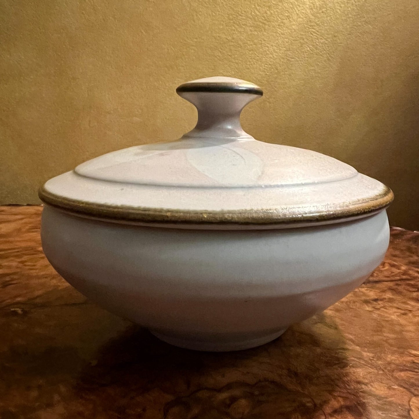 Pottery Small Soup Taureen