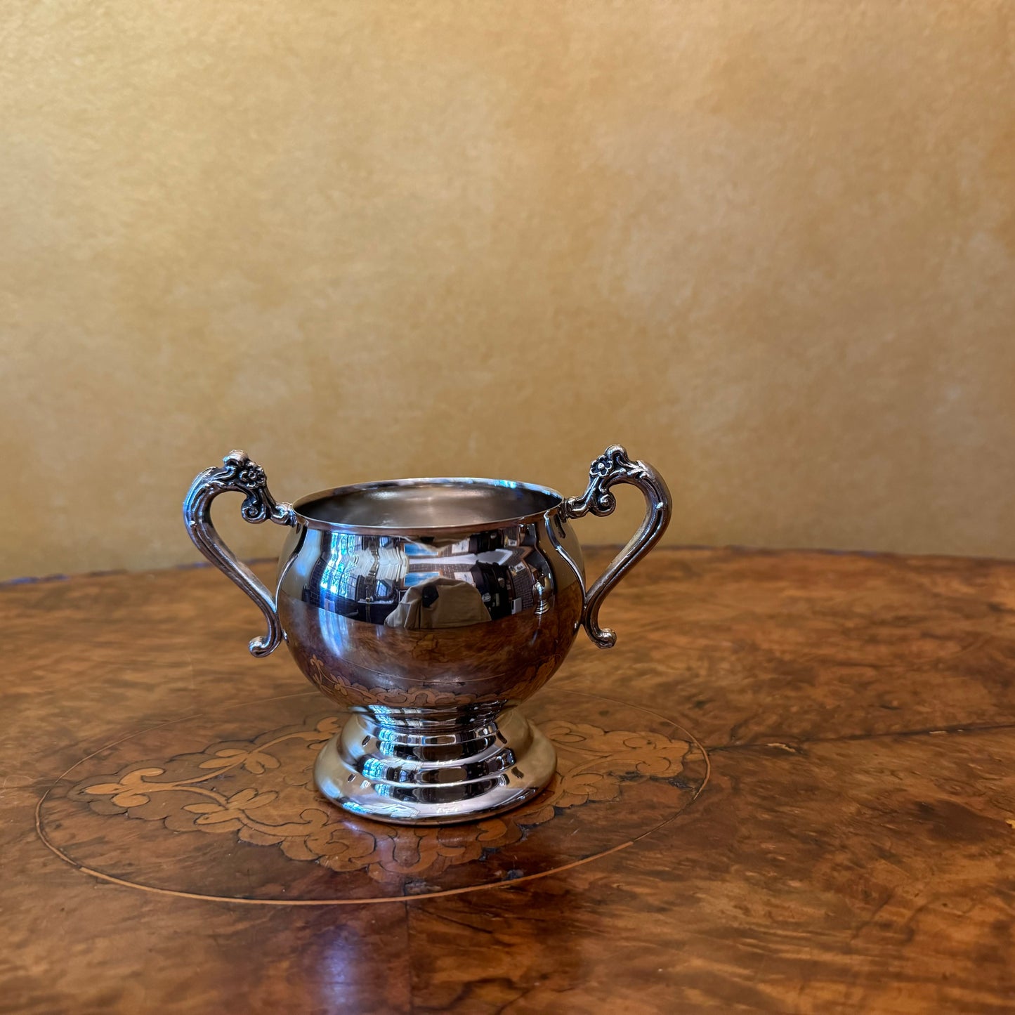 Ranleigh Silver Plate Sugar Bowl