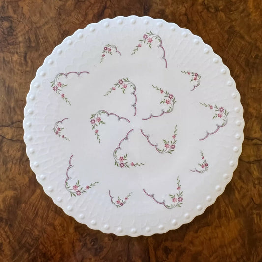Red Rose Cake Plate